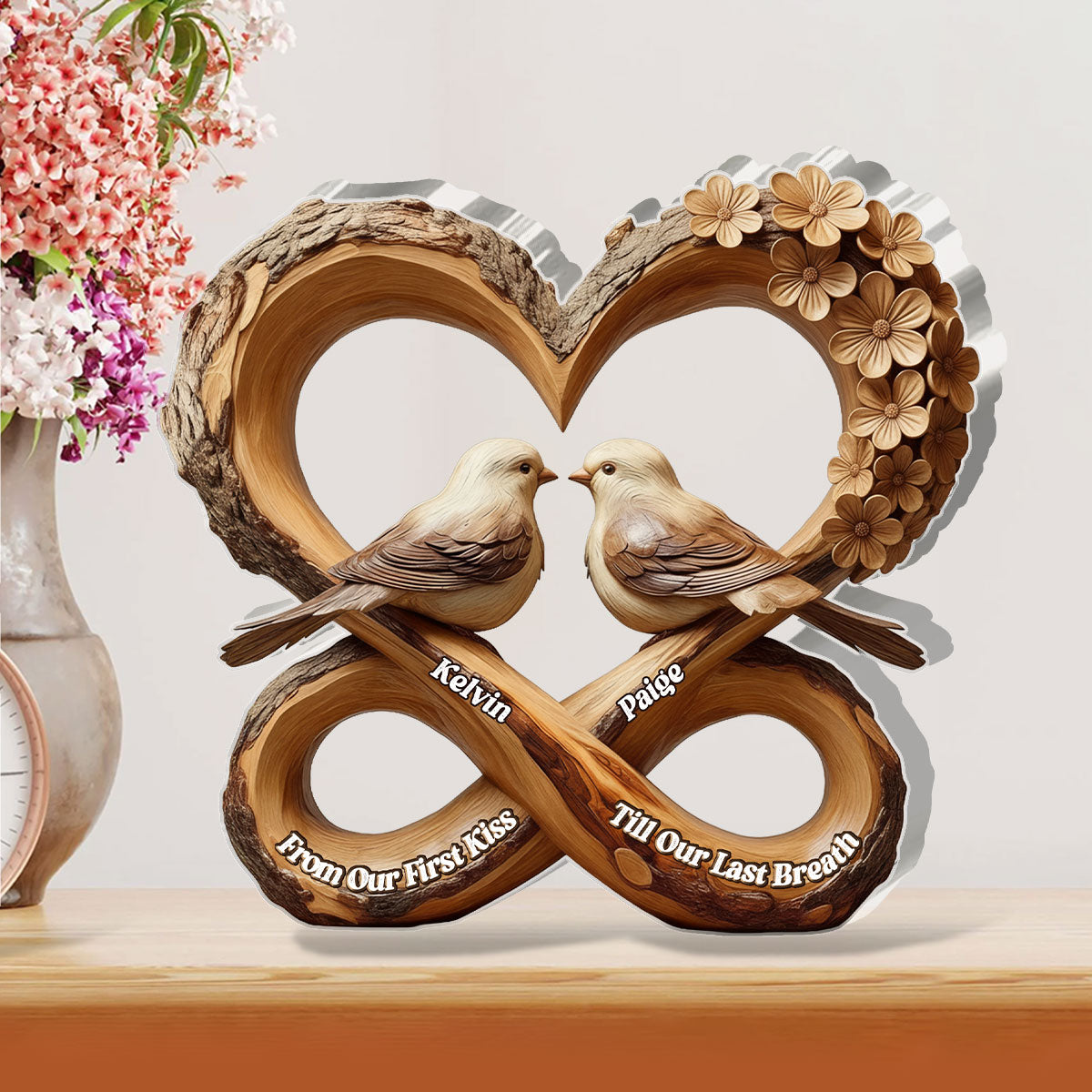 Acrylic Plaques Personalized - Personalized Couple Custom Shaped