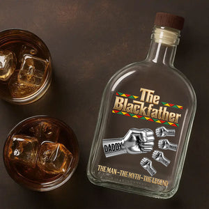 The Blackfather - Personalized Whiskey Bottle