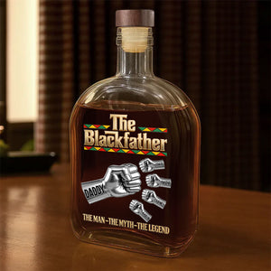 The Blackfather - Personalized Whiskey Bottle