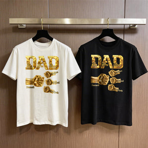 Best Dad Ever - Personalized 2D Unisex Shirt For Dad Grandpa on Father's Day