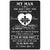 To My Man Wallet Insert Card, Unique Anniversary Valentines Cards Gift for Boyfriend, I Love You Gifts for Men, Birthday Fathers Day Presents