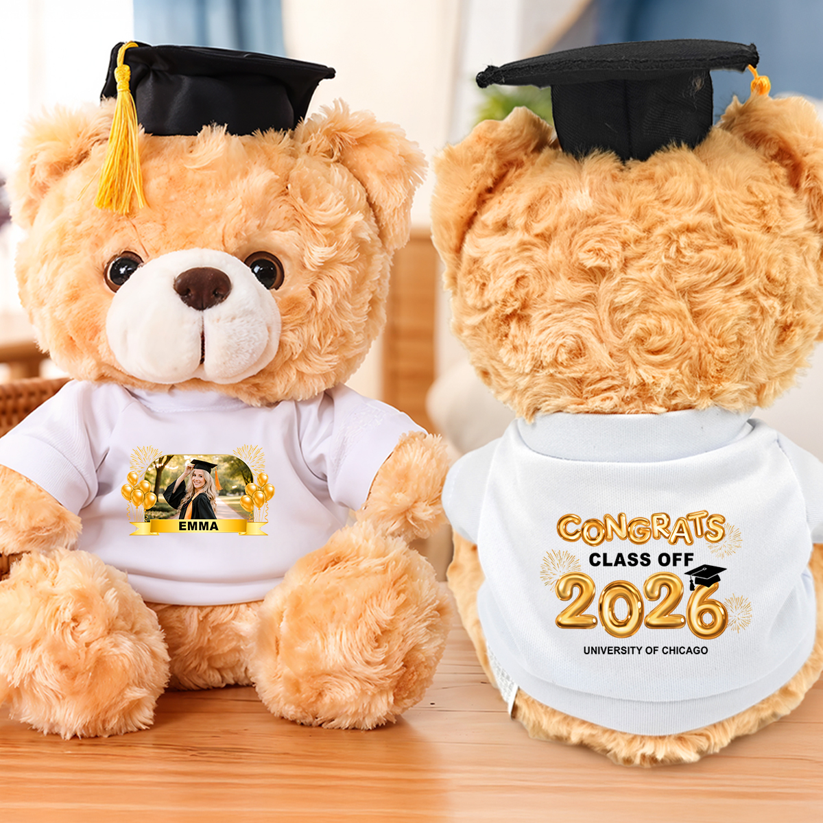 Custom Class Of 2026 Personalized Graduation Teddy Bear yellow_efd0d004-7832-4fd9-b7e8-e597e4b5930f.png