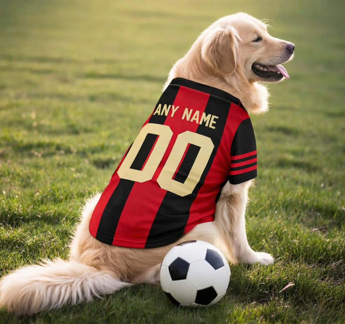 Atlanta United Dog T-Shirt Pet Clothes Jersey for Dogs Custom Name and Number Gifts Soccer Fan Gift, Pet Jersey