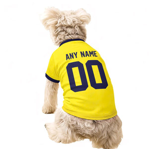 Nashville Soccer Dog T-Shirt Pet Clothes Jersey for Dogs Custom Name and Number Gifts Soccer Fan Gift, Pet Jersey