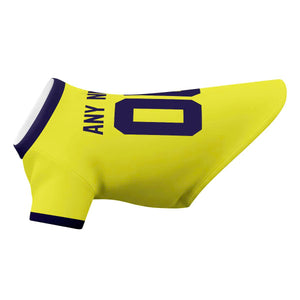 Nashville Soccer Dog T-Shirt Pet Clothes Jersey for Dogs Custom Name and Number Gifts Soccer Fan Gift, Pet Jersey