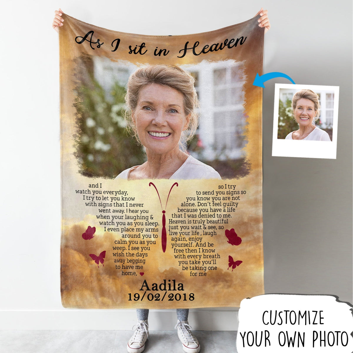 Heaven Butterfly Custom Photo Blanket Memorial 1-1_8714dc03-ebd8-4920-93fd-7375173581b7.jpg?v=1644998273