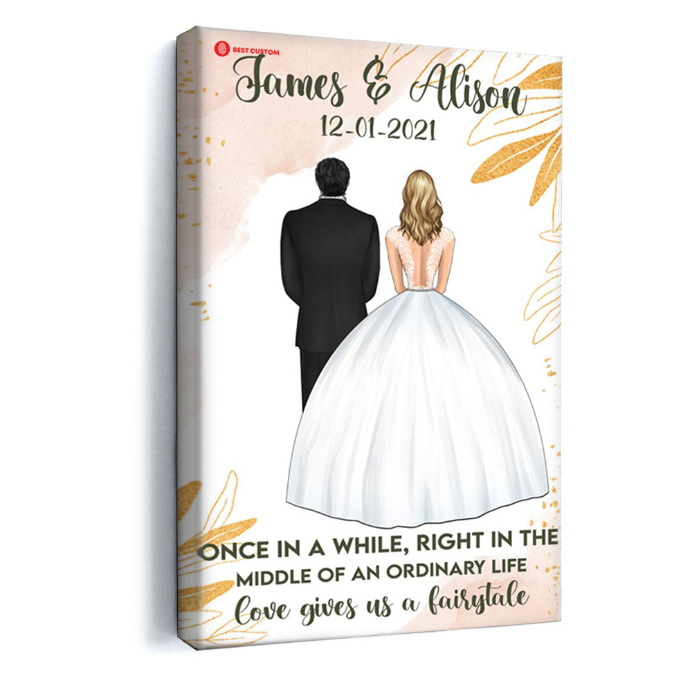 Love Gives Us A Fairytale - Personalized Poster & Canvas - Gift For Couple 111_d12f0fd6-16eb-468e-8c35-b9955cfd94fc.jpg?v=1644983345