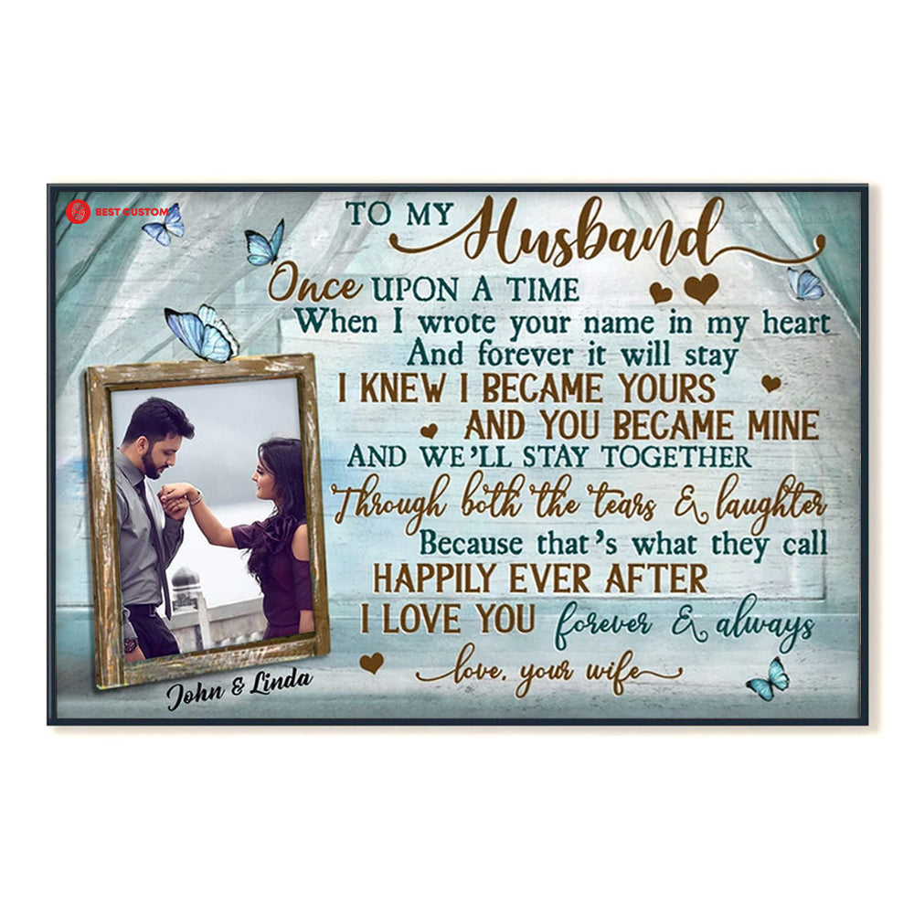 I Love You Forever & Always - Personalized Photo Poster & Canvas - Gift For Couple 117_e84a7793-545a-4c78-b751-a7bd7044f136.jpg?v=1644983334