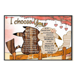 I Choose You Cute Valentine - Personalized Poster & Canvas - Gift For Couple 124.jpg?v=1644832994
