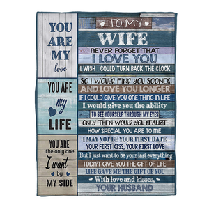 Gift For Wife Blanket, To My Wife You Are My Love 1641352040240.png