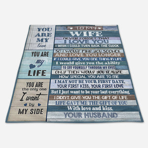 Gift For Wife Blanket, To My Wife You Are My Love 1664437817334.jpg