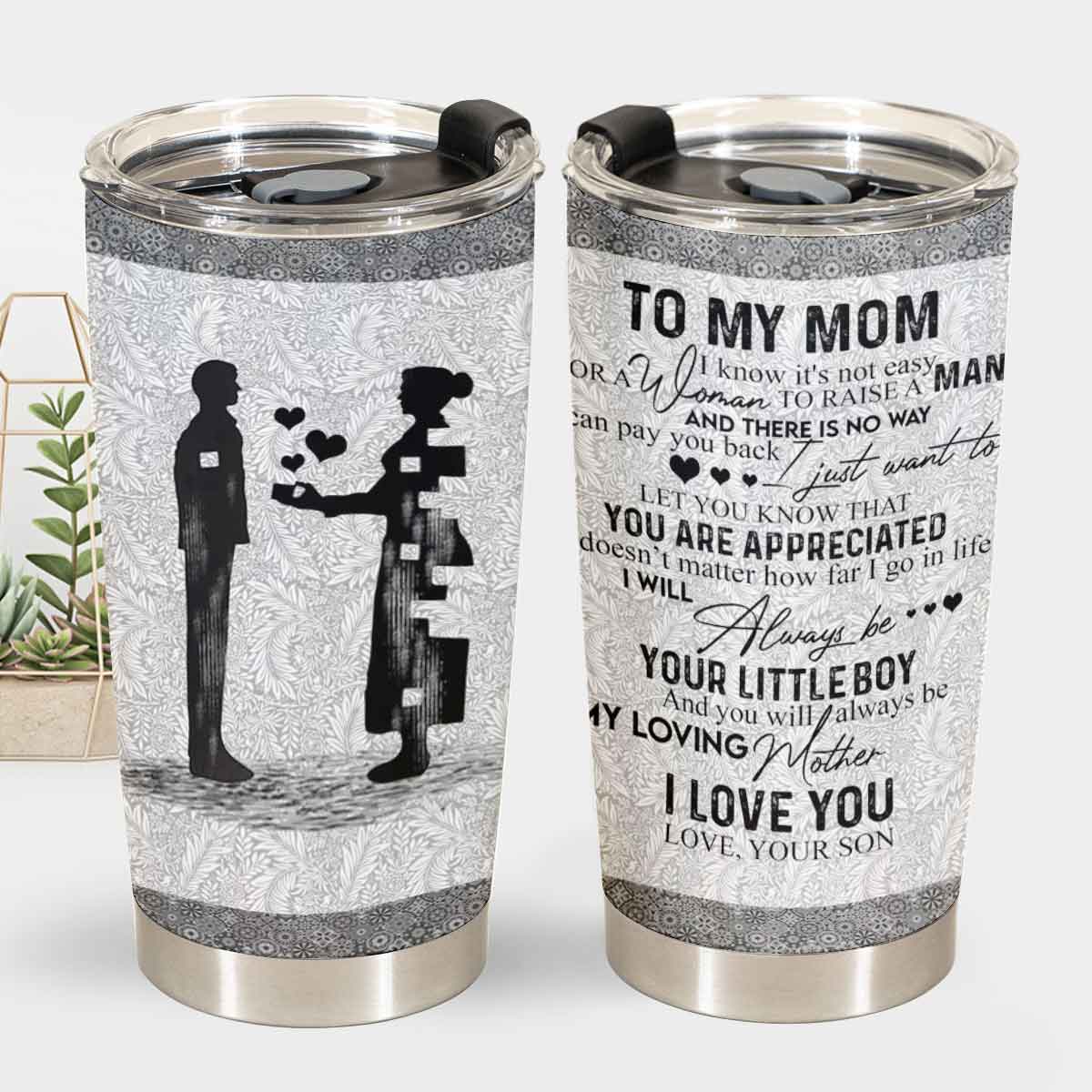 Gift For Mother From Son Blanket, To My Mom I Know It's Not Easy For A Woman To Raise A Man 1666691504328.jpg