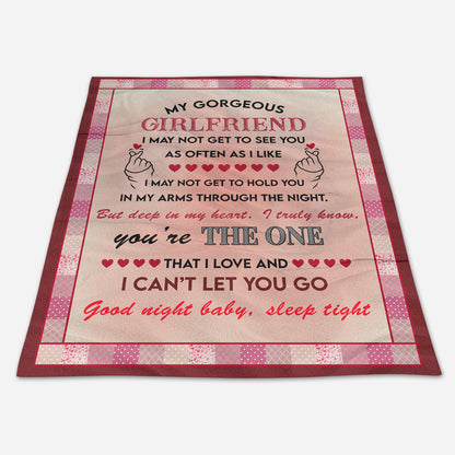 Best Valentine Gift For Girlfriend, I May Not Get To See You As Often As I Like. Gift For Girlfriend Family Home Decor Bedding Couch Sofa Soft And Comfy Cozy 1672998902888.jpg