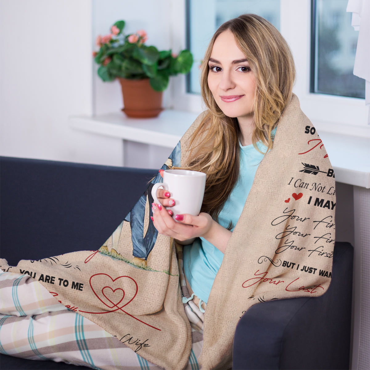 Best Valentine Gift For Boyfriend Blanket, To My Husband I Love You Forever And Always Fleece Blanket 1673604377910.jpg