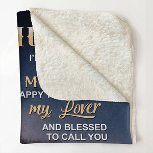 Best Valentine Gift For Husband, To My Hubby I Just Want To Be Your Last Everything Fleece Blanket Gift For Family, Birthday, Husband, Gift For Him Gift Home Decor Bedding Couch Sofa Soft and Comfy 1673604790635.jpg