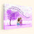 Mother And Daughter In Law Watercolor Tree - Personalized Canvas - Gift for Mother-in-law