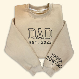 Custom Dad Shirt With Date, Est Year - Personalized Embroidered - Gift For New Dad, Father's Day Gift 1_29a38610-7de7-4541-8529-c08dbfc7154e.jpg?v=1708316320