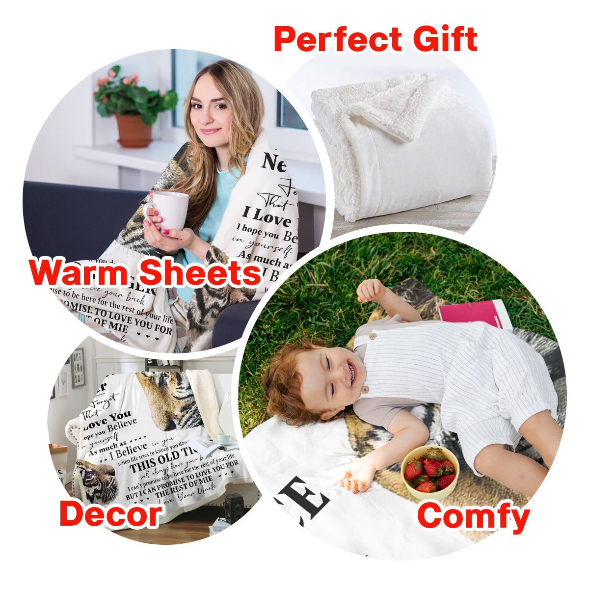 Gift For Niece Blanket, To My Niece Lion Blanket Gift For Niece Blanket