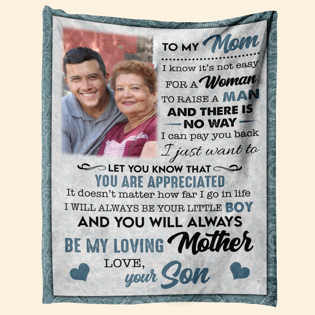 You Will Always Be My Loving Mother - Personalized Blanket - Mother's Day Gift For Mom, Mother From Son 1_fbc619d7-d3e1-4c38-95fd-aecbc2a21f51.jpg?v=1677300515