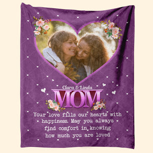 Your Love Fills Our Hearts With Happiness - Personalized Blanket - Mother's Day, Loving Gift For Mom, Mother, Mommy 1_fa1bbd2b-d4e3-4e41-bc56-16f0d6ef22c3.jpg?v=1678155485