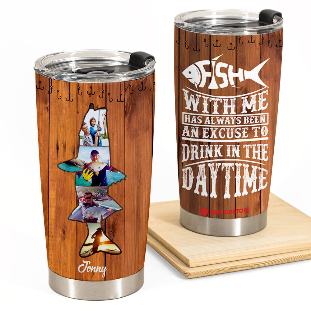 Snook Fishing - Personalized Photo Tumbler - Gift For Fishing Lovers - Best  Custom