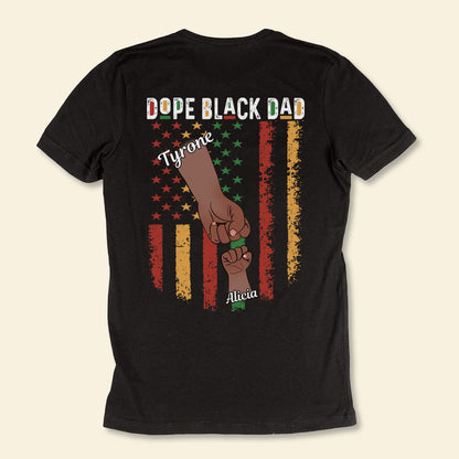 Dope Black Dad Fist Bump - Personalized Back Design Apparel - Gift For Father, Dad, Father's Day, Birthday Gift 1_aa36201c-9408-4431-821a-690413277a3d.jpg?v=1686042534
