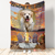 Personalized Dog Memorial Blanket - I Was Just A Pup When We First Met - Dog Memorial Gift For Him