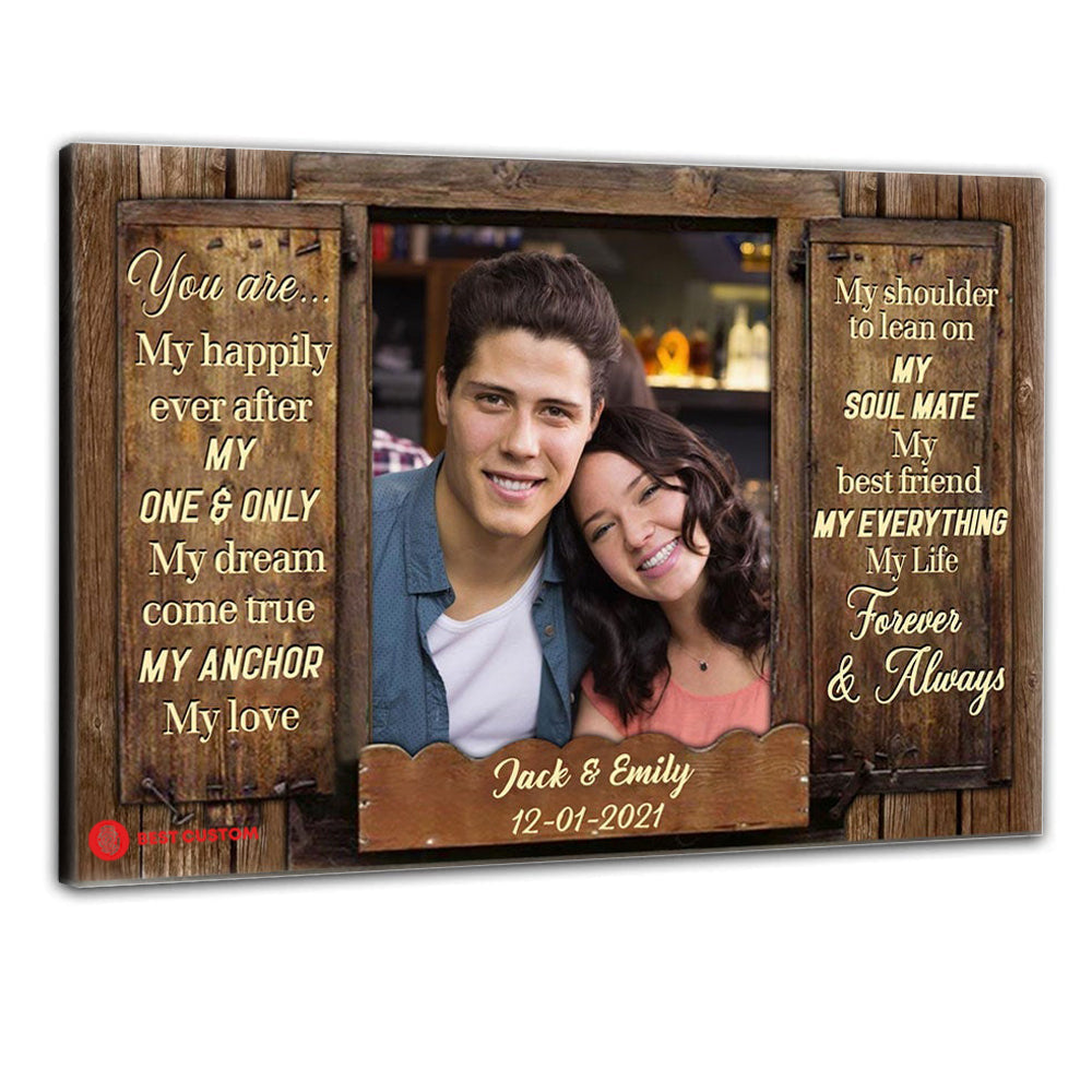 You Are My Life Forever & Always - Personalized Photo Poster & Canvas - Gift For Couple 23_1_5ec10f3b-cf89-421b-bb0c-ca7bdb98520f.jpg?v=1644983290