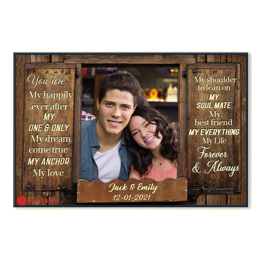 You Are My Life Forever & Always - Personalized Photo Poster & Canvas - Gift For Couple 23_2_13f2b28a-b466-45db-a04f-3a3fe6a0a840.jpg?v=1644983290