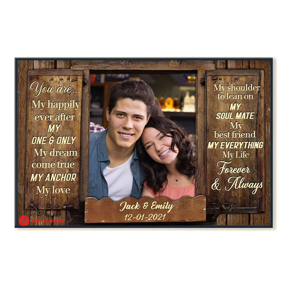 You Are My Life Forever & Always - Personalized Photo Poster & Canvas - Gift For Couple 23_2_13f2b28a-b466-45db-a04f-3a3fe6a0a840.jpg?v=1644983290
