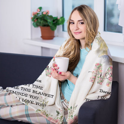 Snuggle This Blanket - It Reminds How Much We Love You - Personalized Blanket - Birthday, Mother's Day Gift For Mom, Mother, Mama 2_13b241eb-f1df-457e-8aad-a0d834ad4eb0.jpg?v=1677213024
