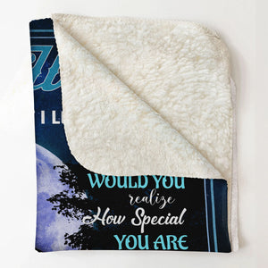 To My Wife Wrap Yourself Up In This And Consider It A Big Hug FLeece Blanket GIft For Wife From Husband Home Decor Bedding Couch Sofa Soft And Comfy Cozy