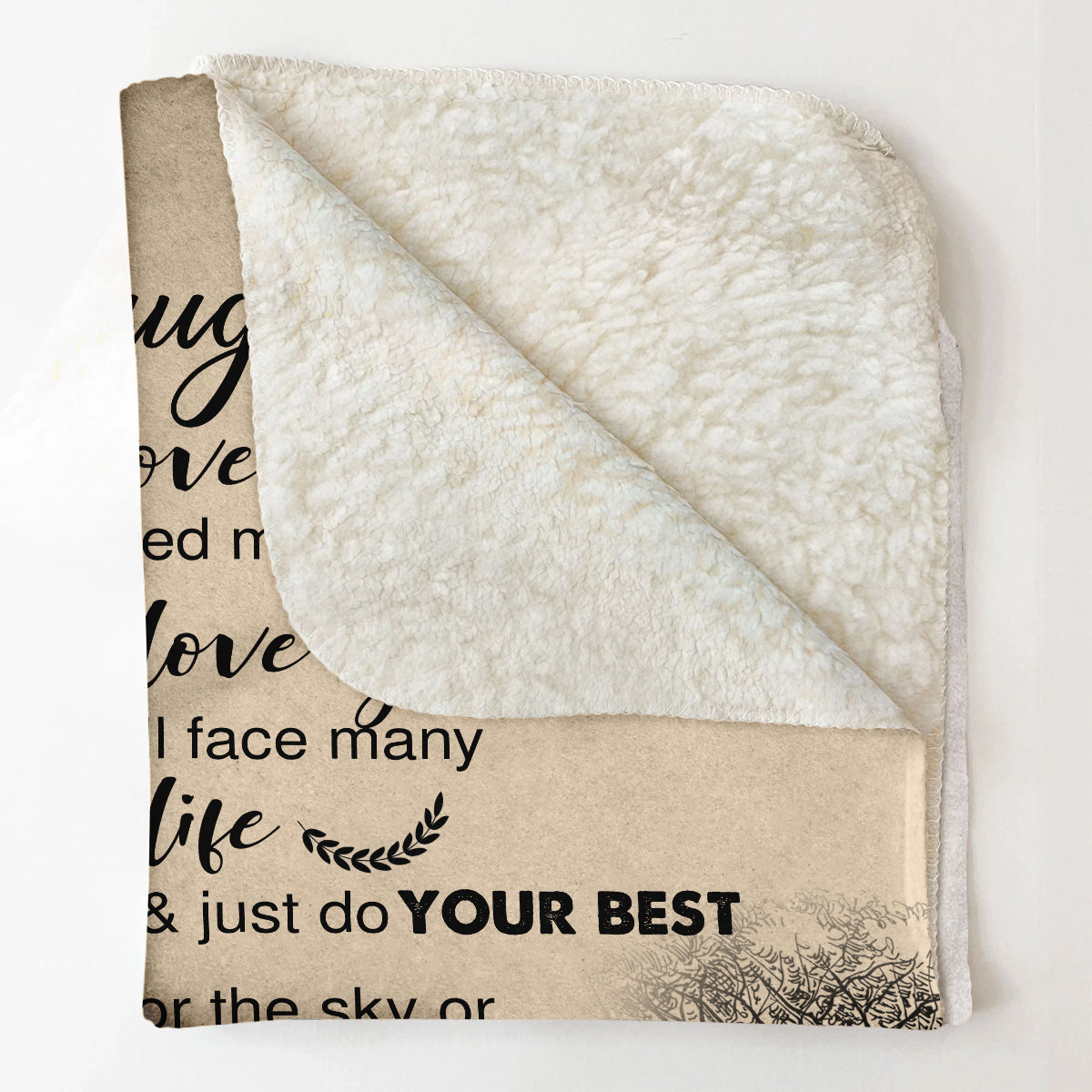 Gift For Daughter Blanket, Daugher Blanket From Mom To My Daughter I Never Knew How Much Love Daughter And Mom Blanket