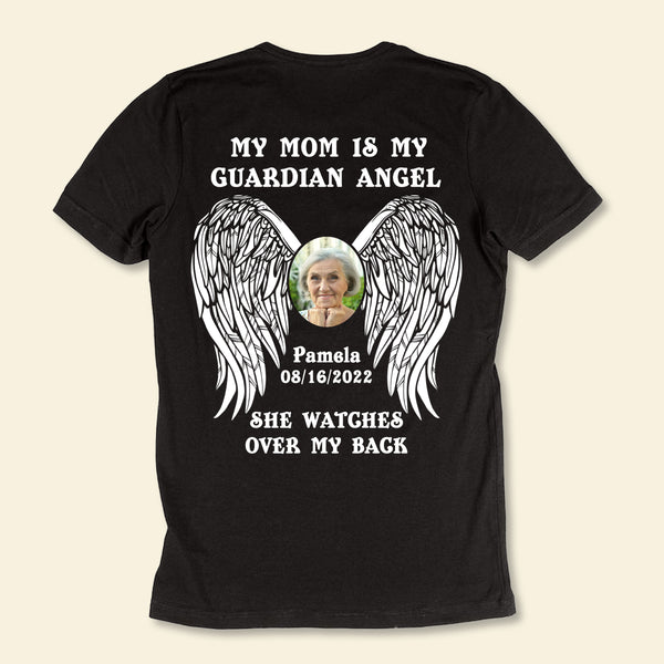 Guardian Angel Dad T-shirt: Memorial Gift - Canada