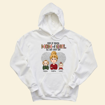 Mom Mode All Day Every Day - Personalized Apparel - Gift For Mom, Mum, Mommy, Mother's Day