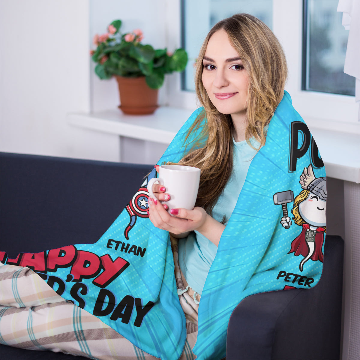 Multiverse Thanks For Not Pulling Out - Personalized Blanket - Father's Day, Funny, Birthday Gift For Dad, Husband 2_826f09ae-bc37-453f-80c7-96160b5d2a31.jpg?v=1683700492