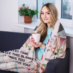 This Blanket Will Remind You How Much We Love You - Personalized Blanket - Birthday Mother's Day Gift For Mum, Mom