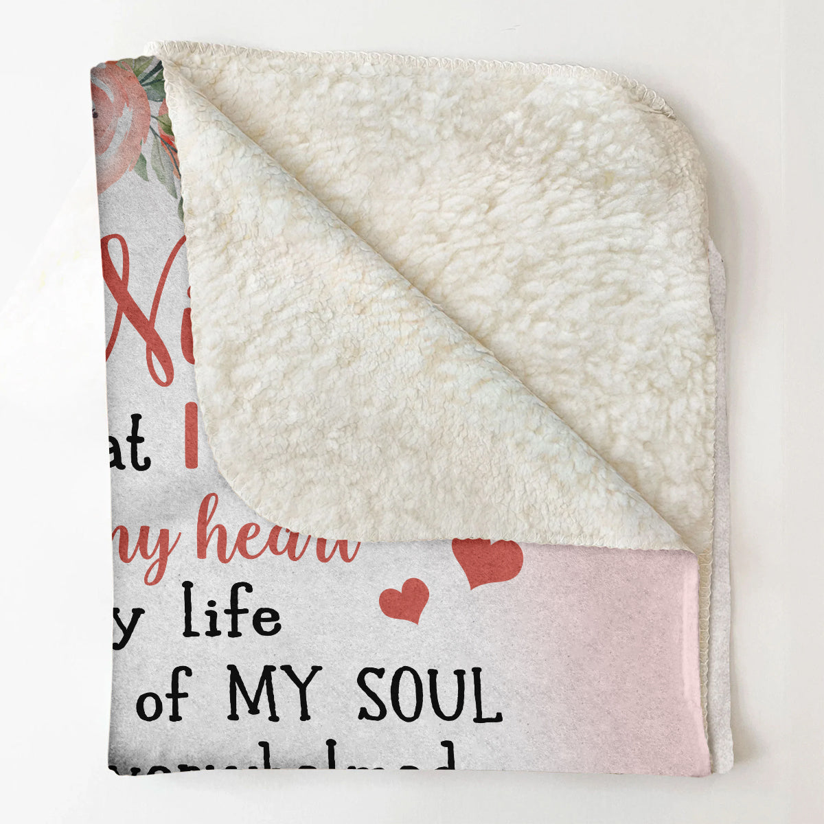 Gift For Niece Blanket, To My Niece Remember Whose Niece You Are And Straighten Your Crown Floral