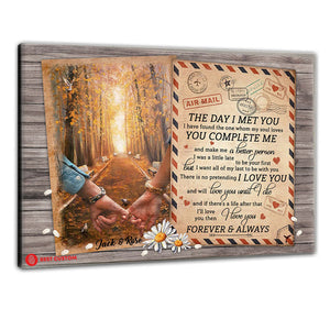 Daisy Pinky Promise The Day I Met You - Personalized Poster & Canvas - Gift For Couple 30_1_bfa8c0f5-f6eb-4cb3-9761-7eec4491950c.jpg?v=1644983312