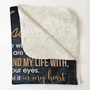 Wife To Husband With My Whole Heart Wolf Upload Photo Blanket - Gift For Husband 3_42.jpg?v=1674121238