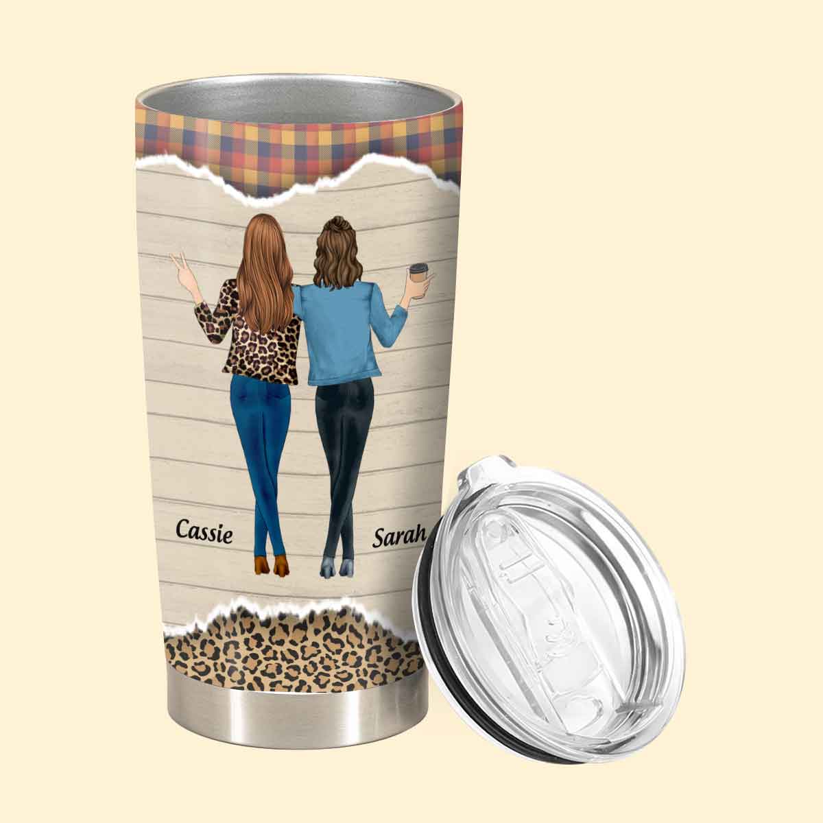 Besties, Alcohol Tolerating, Bonding Over - Birthday, Tumbler - Gift For Bestie