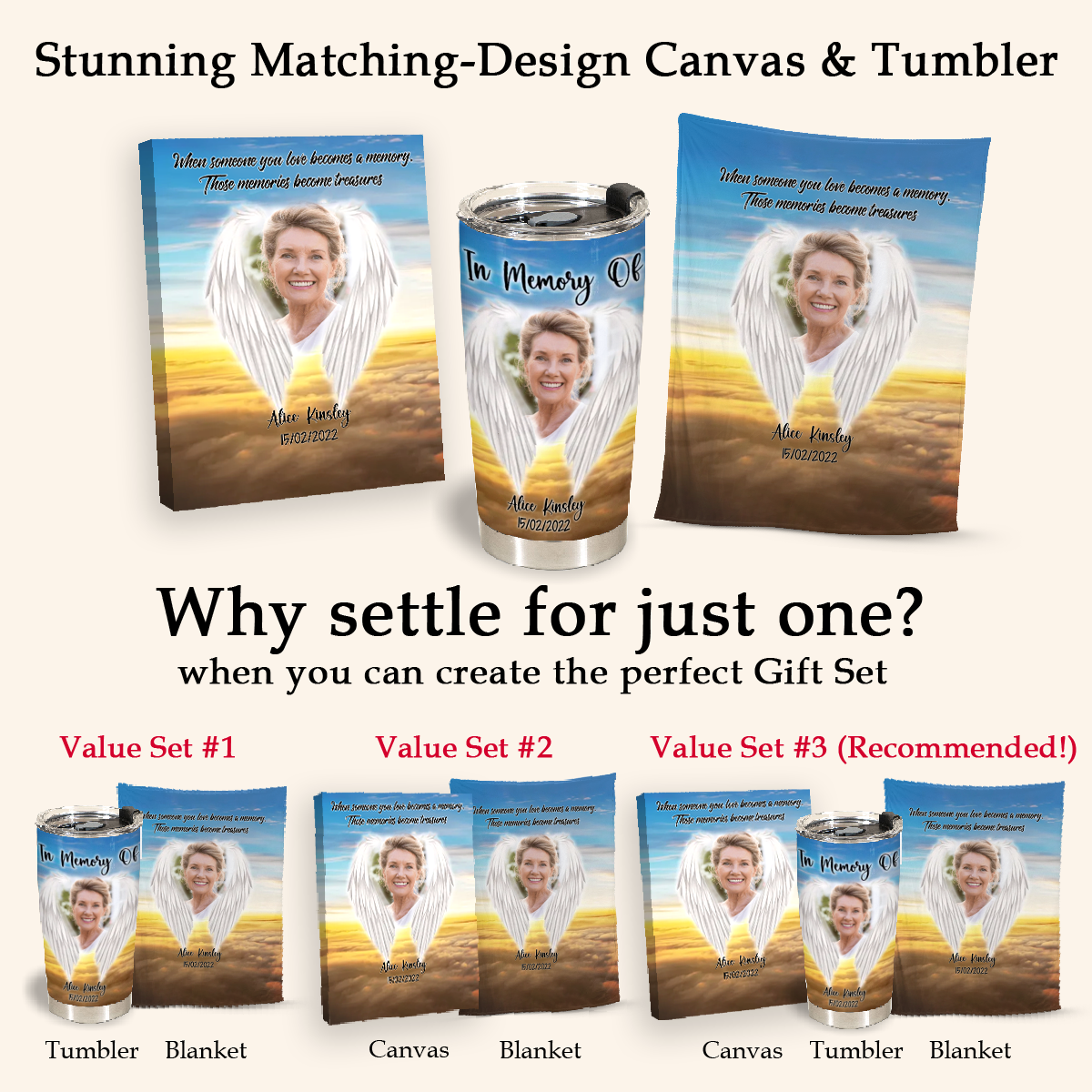 Those Memories Become Treasures Blanket Photo Memorial