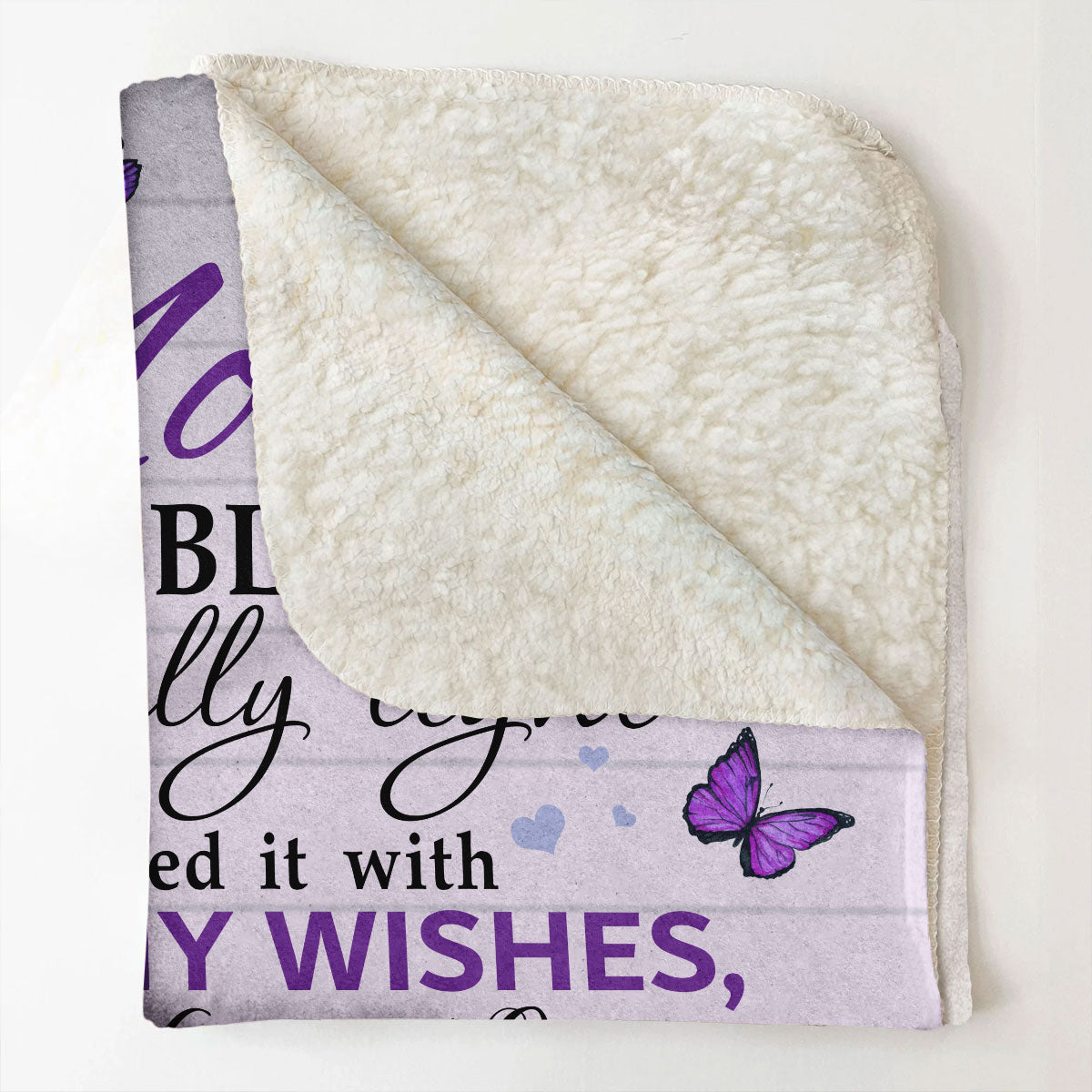 Hold This Really Tight - Personalized Blanket - Mother's Day, Birthday Gift For Mom, Mother - From Daughter