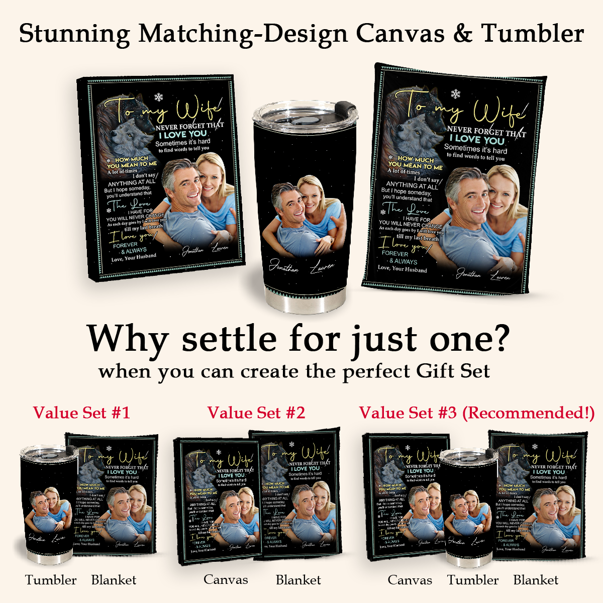 Customize Blanket With Pictures - To My Wife How Much You Mean To Me - Husband To Wife, Mother's Day Gift For Wife