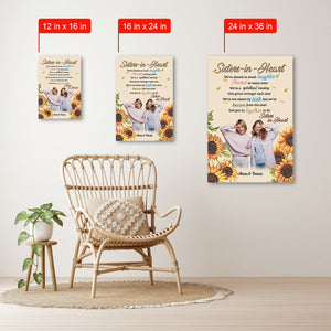 Sisters In Heart - Personalized Canvas - Gift For Sister, Friends 3_db26ac9d-fff3-468f-ab45-009bc504531c.jpg?v=1693996430
