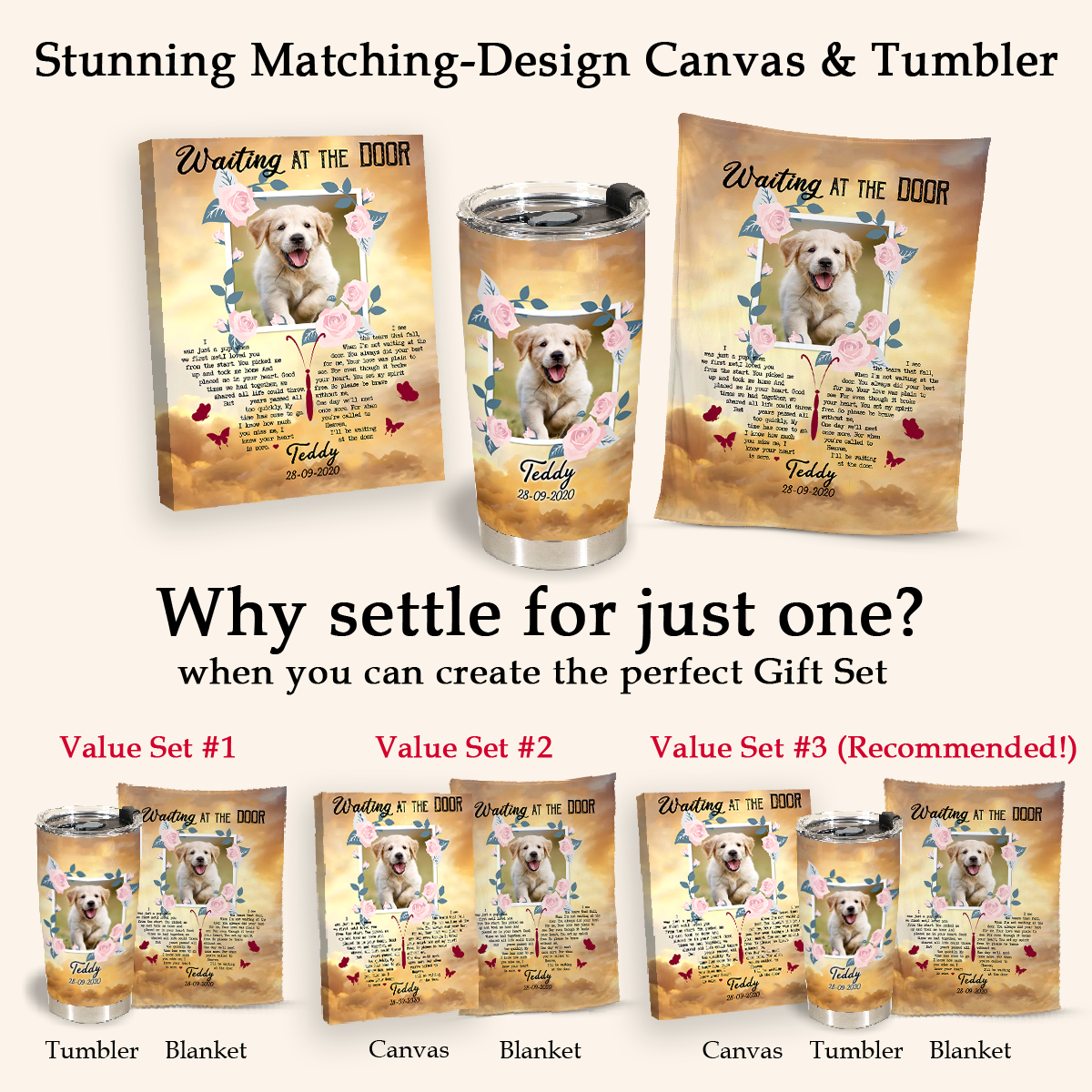 Dog Remembrance Blanket - You Set My Spirit Free - Dog Memorial Gifts For Men