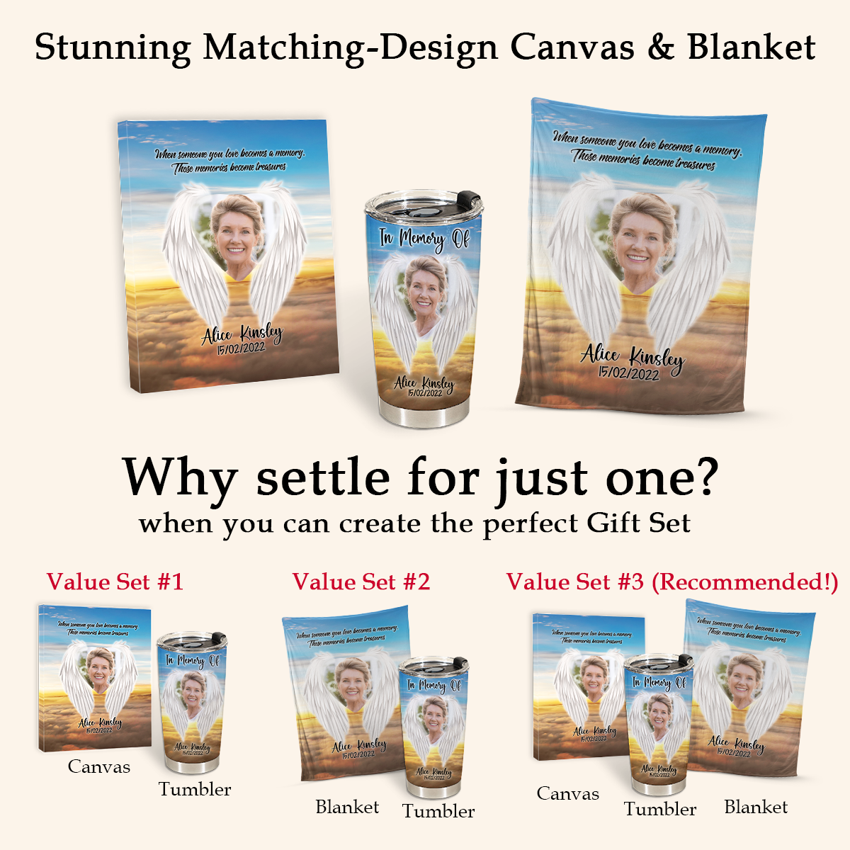 Personalized In Memory Gifts - Those Memories Become Treasures - Personalized Iced Coffee Tumbler