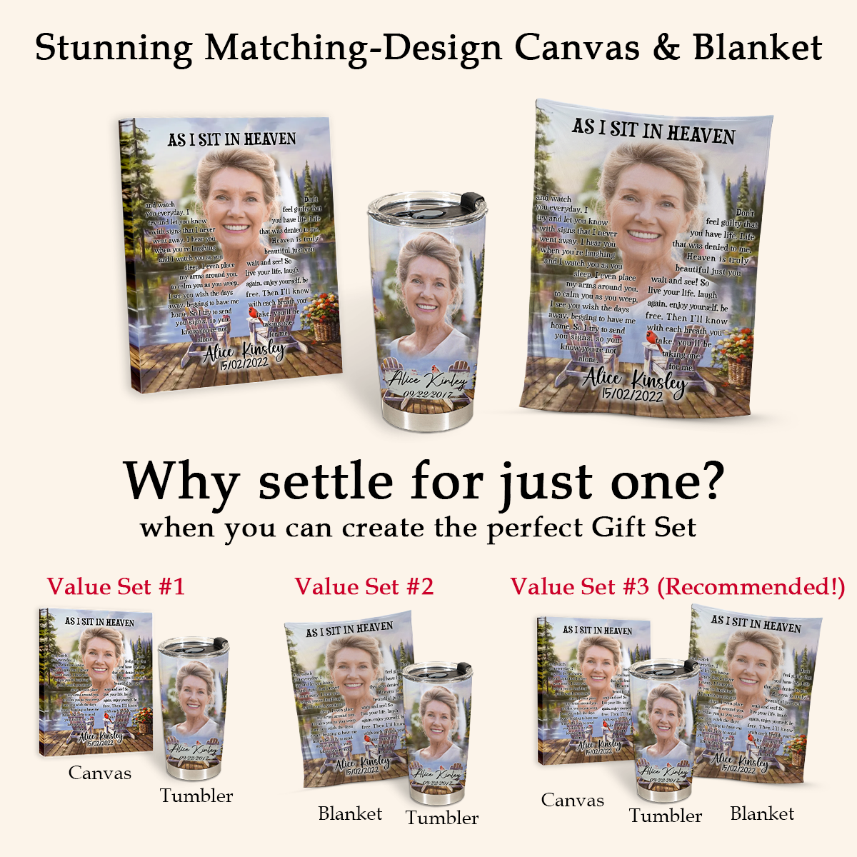 In Memory Of Gifts - As I Sit In Heaven Cardinal Bird - Personalized Coffee Tumbler