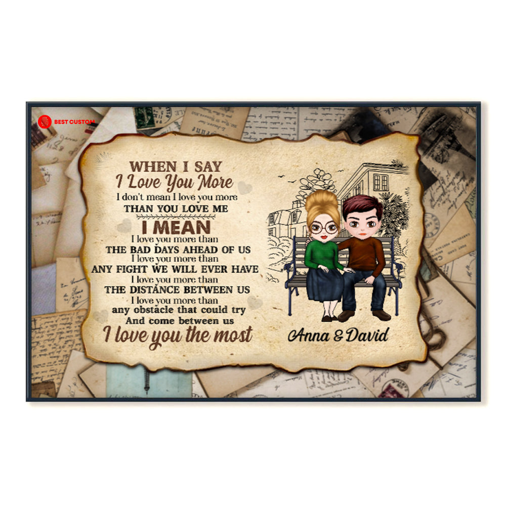 When I Say I Love You More, Chibi - Personalized Poster & Canvas - Gift For Couple 47_1_c4658513-1d29-4912-b96a-63c880b647d5.jpg?v=1644983358