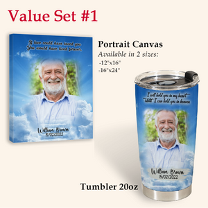 Memorial Photo Gifts - I Will Hold You In My Heart - Personalized Coffee Tumbler Photo